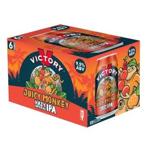 Victory Brewing Juicy Monkey - 6pk/12 fl oz Cans - 1 of 4