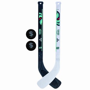 NHL Seattle Kraken Mini 2pk Hockey Set - 1 of 4