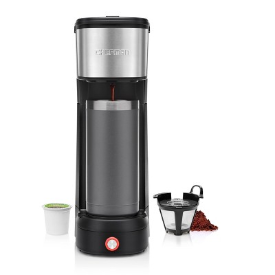 Chefman InstaCoffee Max Single-Serve Coffee Pod & Coffee Ground Brewer