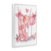 Stupell Industries Pink Glam Cocktail Party Black Framed Giclee Art - 3 of 4