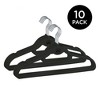 Trio Home Heavy Duty Rubber Hanger with Cascade Hook and Tie Bar,360 Degree Rotatable Hook (10 PACK) - 2 of 4