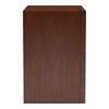 Sapphtopaz Farmhouse Nightstand with 2 Drawers & Pull Out Tray Wood Bedside Table with Oval Handles Simple Night Stand for Bedroom,Living Room - 2 of 4