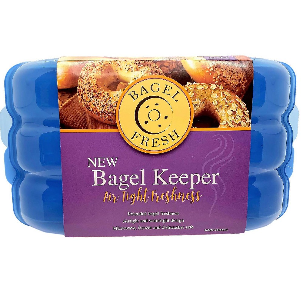 Fresh Keeper Reusable Air Tight Bagel Storage Container