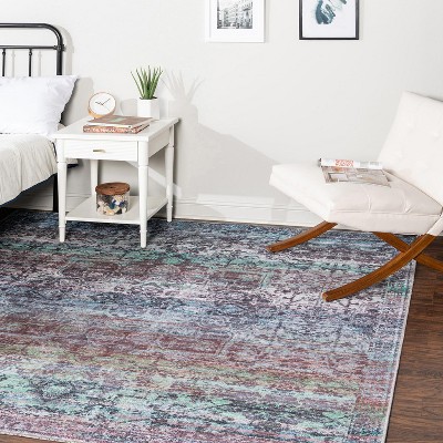 Unique Loom Renaissance Roma Border Washable Indoor Flatweave Woven Area Rug