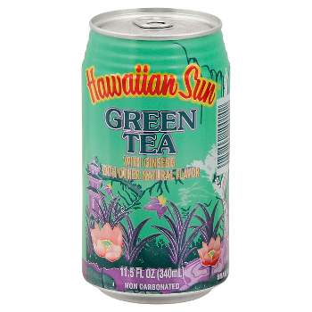 Hawaiian Sun Green Tea with Ginseng - 6pk/11.5 fl oz Cans