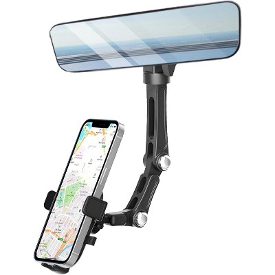 TruAIR Rotatable Rearview Mirror Phone Mount