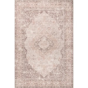 nuLOOM Elsa SpinClean Machine Washable Stain-Resistant Area Rug - 1 of 4