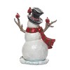 Transpac Resin 12 in. White Christmas Snowman with Cardinal Branches Decor - image 3 of 4