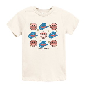 The Juniper Shop SmileyWorld Cowgirl Smiley Youth Short Sleeve Tee - 1 of 4