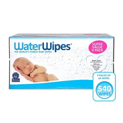 WaterWipes Unscented Baby Wipes Super 