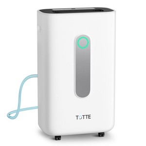 Famapy 90 Pint Dehumidifier - 6000 Sq.Ft, 4 Modes, 2 Speeds, Auto Shut Off/Timer/Defrost, Drain Hose, Quiet for Home, Basement & More - 1 of 4