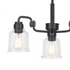 Kichler Lighting Aivian 3 - Light Chandelier in  Black - 2 of 4