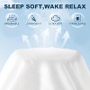 Boersma win Flat Sheets Only, 1 Pack Soft Brushed Microfiber Bedding Sheets for Hotel, Massage, Dorm, Bulk Top Flat Sheets Only Twin Size ,White - 3 of 4