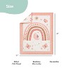 The Peanutshell Boho Rainbow Crib Bedding Set and Stuffie Plush Toy - 4 Piece Set - 3 of 4