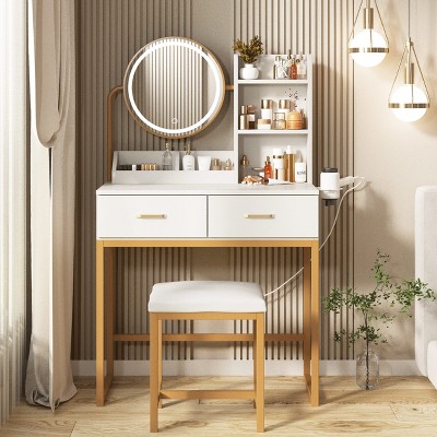Makeup Vanity Table Set for Bedroom