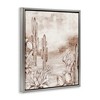 Stupell Industries Prickly Elegance Cacti Floating Frame Canvas Art - 2 of 4