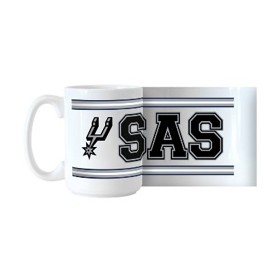 NBA San Antonio Spurs Stripe Sublimated Mug - 15oz