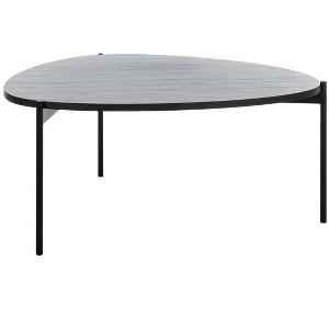Sven Coffee Table - Dark Grey Oak/Black - Safavieh - 1 of 4