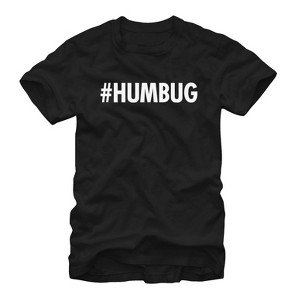 Men's Lost Gods Christmas Hashtag Humbug T-Shirt - 1 of 4