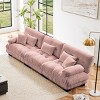 Modern Sectional Sofa, 3-Seater Sofa Modular Deep Seat Sofa Couch, Cloud Sofa with Cushions and Pillows, Sofa for Living Room-Cuddlewood - 2 of 4