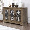 Galano Calidia Wood 45.7 in. 3 Door Sideboard with Adjustable Shelves - 2 of 4