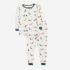 Leveret Kids Two Piece Bamboo Christmas Pajamas - 2 of 4