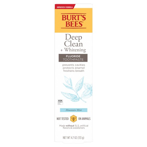 Burt's on sale bees toothpaste