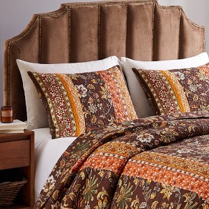 Greenland Home Fashions 2108AKS Audrey Quilted Pillow Shams - 1 of 2