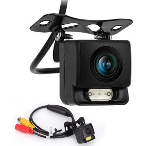 Pyle Compact Rearview Back-Up Camera, Parking Reverse Cam with Distance Scale Lines, Night Vision, Waterproof – PLCM11 - 1 of 4