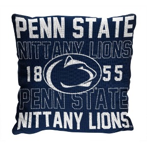 NCAA Penn State Nittany Lions Stacked Woven Pillow - 1 of 3