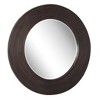Uttermost Dutton Dark Walnut Round Mirror - 4 of 4