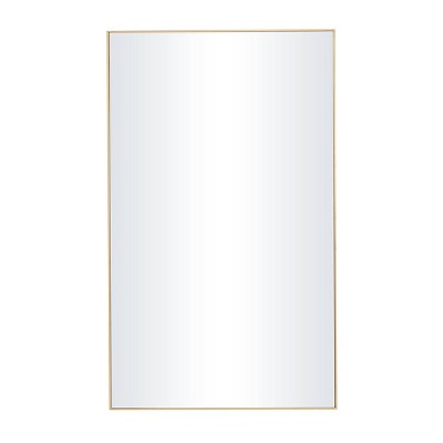 Wood Rectangle Decorative Wall Mirror - Olivia & May