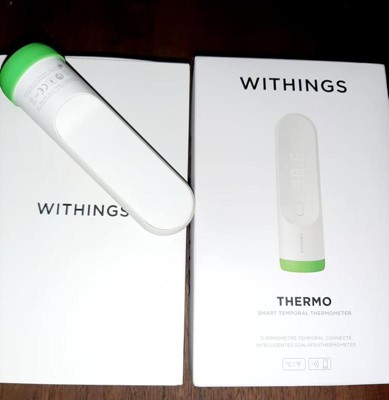 Withings Thermo, el sofisticado termómetro digital inteligente