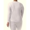 Fruit of the Loom Women's and Plus Long Underwear Waffle Thermal Tops, 2-Pack - 3 of 4