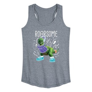 Women's - Disney - Roarsome Graphic Racerback Tank - 1 of 4