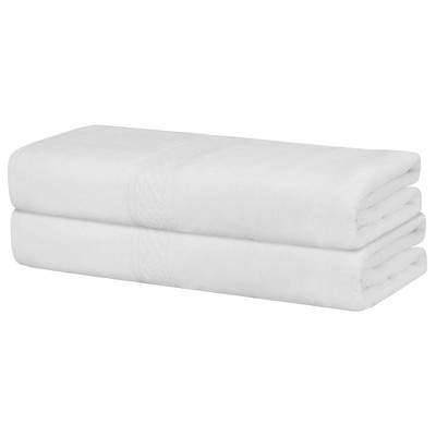 Unique Bargains Soft Absorbent Quick Dry Bath Towels 2 Pcs