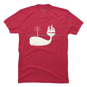 Men's Design By Humans Moby By kellabell9 T-Shirt - 1 of 4