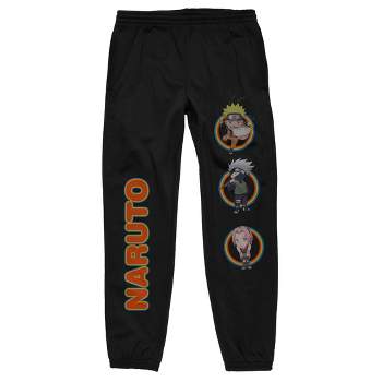 Naruto X Hello Kitty Characters Men's Loungewear Sleep Pajama Pants Navy :  Target