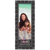 PosterPalooza | 14x40 Wide Bamboo Picture Frame, UV Acrylic, 4 Finishes - Brown, Black, Silver, and Natural - 2 of 4