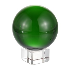 Unique Bargains Photography Decoration K9 Crystal Ball with Gift Box and Crystal Stand 1 Pc - 1 of 4