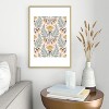 Heather Dutton La Floraison Blush Pink Metal Framed Art Print - Deny Desings - 2 of 3