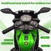 6V Kids Motorcycle,Electric Ride On Car Toy with Training Wheels,Working Headlight,Horn & Music - 4 of 4