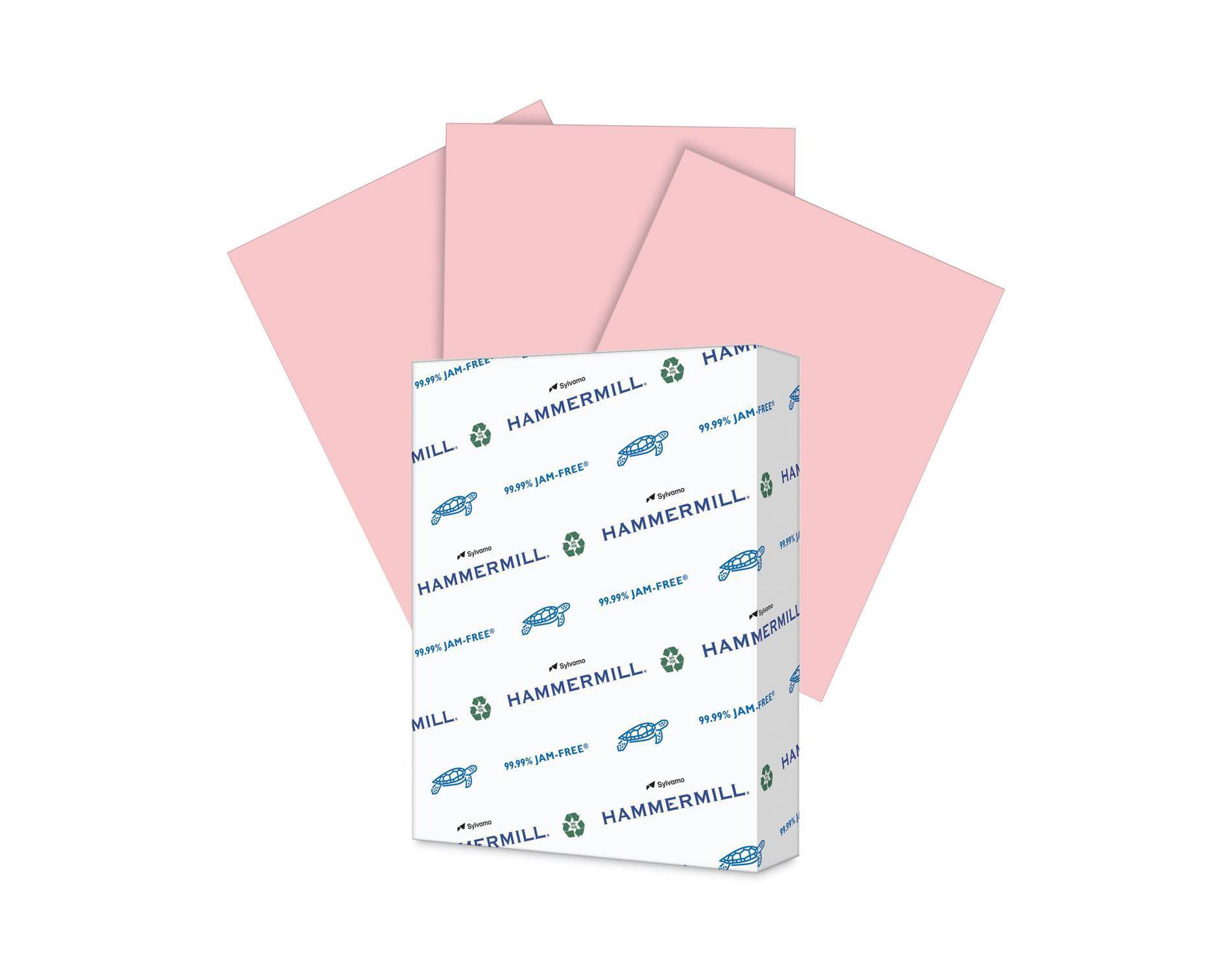 Hammermill Color Print Paper - Pink (HAM103382): 30% Recycled, 8.5x11, 20 lb, Letter