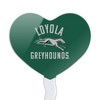 Loyola University Maryland Greyhounds Logo Heart Love Cupcake Picks Toppers Decoration Set of 6 - 2 of 4