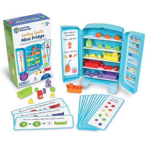 Learning Resources Sorting Snacks Mini Fridge : Target