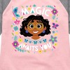 Girls' - Encanto -  Shirt Tail Raglan Graphic T-shirt - 2 of 3
