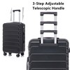 Mlmh & Kngwa 3 pcs Spinner Wheel Luggage - 3 of 4