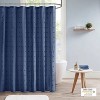 LunaLulinlk Cotton Jacquard Pom Pom Shower Curtain - 2 of 4