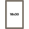 PosterPalooza | Weathered Black Picture Frame - UV Acrylic, Foam Board Backing, Hanging Hardware - 2 of 4