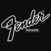Juniors Womens Fender Telecaster Logo Racerback Tank Top - 2 of 4